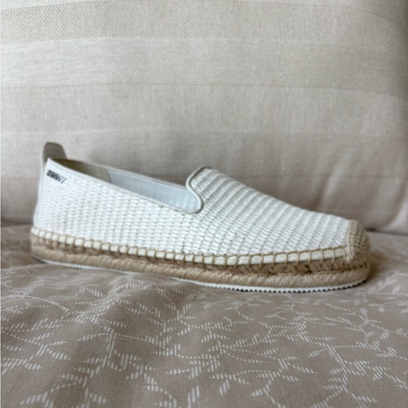 DKNY White Espadrille Flats - Picture 10 of 13